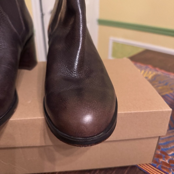 Sam Edelman Brown Suede Chelsea Ankle Boots Sz 12 M - Picture 8 of 10